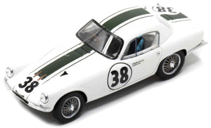 Lotus ELITE #38 ALLEN/TAYLOR 12th 24H LE MANS 1961 hvid/grøn 1:43