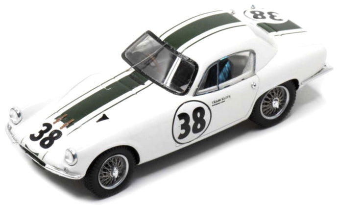Lotus ELITE #38 ALLEN/TAYLOR 12th 24H LE MANS 1961 hvid/grøn 1:43