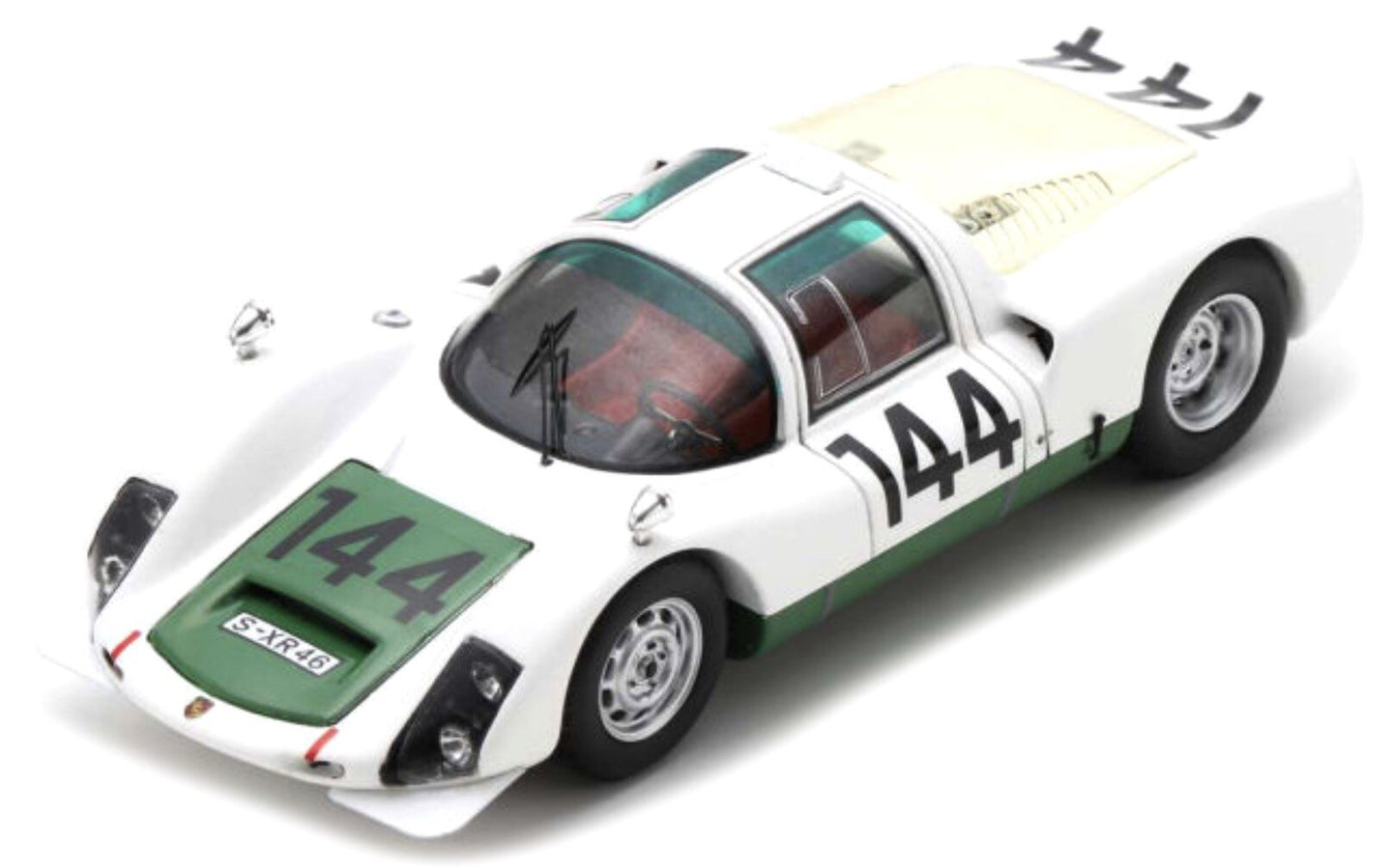 PORSCHE 906 N 144 3rd TARGA FLORIO 1966 V.ARENA - A.PUCCI WHITE GREEN 1:43