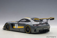 Indlæs billede til gallerivisning 2015 Mercedes-AMG GT3 Presentation Car, grey 1:18