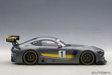 Indlæs billede til gallerivisning 2015 Mercedes-AMG GT3 Presentation Car, grey 1:18