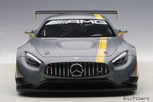 Indlæs billede til gallerivisning 2015 Mercedes-AMG GT3 Presentation Car, grey 1:18