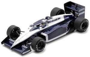Brabham BT56 #7 RICCARDO PATRESE 3rd MEXICAN GP 1987 hvid/mørk blå 1:43