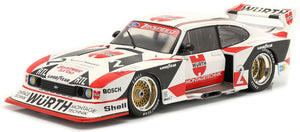 FORD ENGLAND CAPRI GR.5 WüRTH N 2 DRM CHAMPION 1981 KLAUS LUDWIG WHITE RED BLACK 1:18