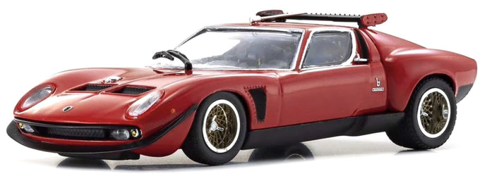 Lamborghini MIURA SVR rød/sort 1:43
