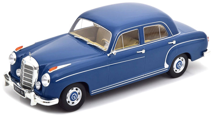 MERCEDES BENZ 220S SEDAN 1956 LIGHT BLUE 1:18