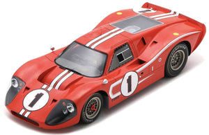 Ford MK IV GURNEY/FOYT WINNER 24H LE MANS 1967 rød/hvid 1:18