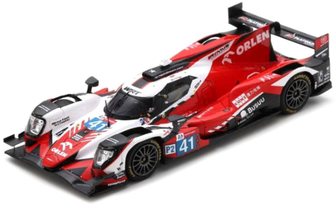 Oreca 07 - GIBSON TEAM WRT #41 KUBICA/DELETRAZ/YE 24H LE MANS 2021 rød/hvid/sort 1:18