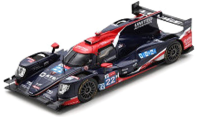 Oreca 07 - GIBSON #22 HANSON/SCHERER/ALBUQUERQUE 24H LE MANS 2021 mørk blå/rød/hvid 1:43