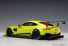 Indlæs billede til gallerivisning ASTON MARTIN VANTAGE GTE PRESS 24h LE MANS 2018 YELLOW 1:18