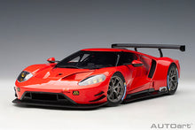 Indlæs billede til gallerivisning FORD USA GT LE MANS PLAIN BODY VERSION 2019 RED