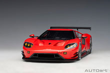 Indlæs billede til gallerivisning FORD USA GT LE MANS PLAIN BODY VERSION 2019 RED