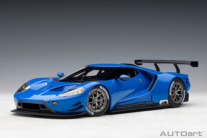 FORD USA GT LE MANS PLAIN BODY VERSION 2019 BLUE 1:18