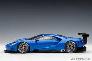 FORD USA GT LE MANS PLAIN BODY VERSION 2019 BLUE 1:18