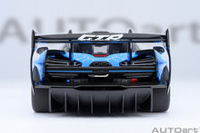 Indlæs billede til gallerivisning McLAREN SENNA GTR N 12 PRESS 2021 BLUE BLACK 1:18
