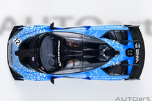 Indlæs billede til gallerivisning McLAREN SENNA GTR N 12 PRESS 2021 BLUE BLACK 1:18