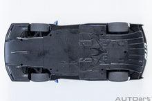 Indlæs billede til gallerivisning McLAREN SENNA GTR N 12 PRESS 2021 BLUE BLACK 1:18