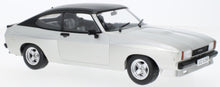 Indlæs billede til gallerivisning FORD ENGLAND CAPRI MKII COUPE RHD 1975 SILVER MATT BLACK 1:18