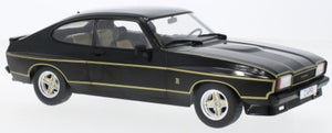 FORD CAPRI MK II X-PACK 1975 BLACK/GOLD 1:18