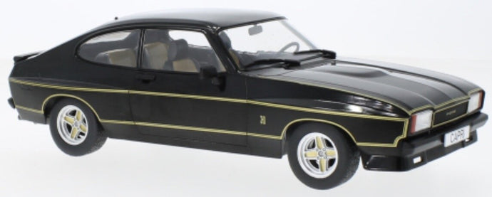 FORD CAPRI MK II X-PACK 1975 BLACK/GOLD 1:18