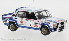 Indlæs billede til gallerivisning LADA FIAT 2105 VFTS N 9 RALLY NEW ZEALAND 1985 S.BRUNDZA - A.DADVANI WHITE BLUE 1:43