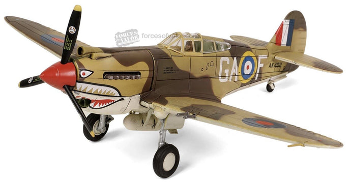Curtiss P-40B TOMAHAWK MK IB 112 SQUADRON - ROYAL AIRFORCE- NORTH AFRICA 1941 camouflage 1:72
