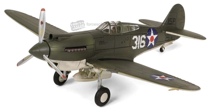 Curtiss P-40B HAWK 81A-2 (P-8127) 78th PURSUIT SQUADRON - PEARL HABOUR 1941 camouflage 1:72
