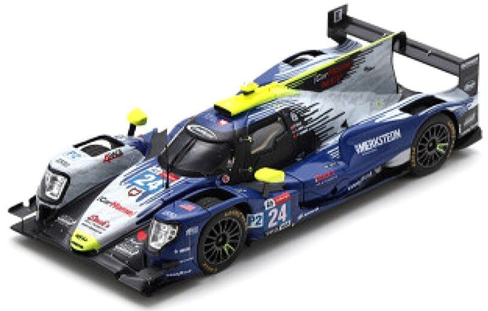 Oreca 07 - GIBSON #24 KELLY/AUBRY/TRUMMER 24H LE MANS 2021 blå/grå/gul 1:43