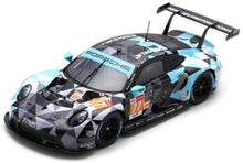 Indlæs billede til gallerivisning Porsche 911 RSR-19 #77 RIED/EVANS/CAMBELL 24H LE MANS 2021 sort/blå/grå 1:43