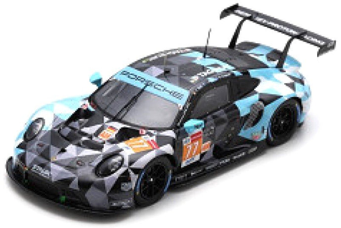 Porsche 911 RSR-19 #77 RIED/EVANS/CAMBELL 24H LE MANS 2021 sort/blå/grå 1:43