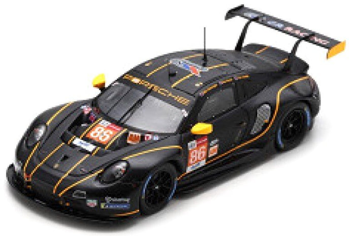 Porsche 911 RSR-19 #86 WAINWRIGHT/BARKER/GAMBLE 24H LE MANS 2021 sort/orange 1:43