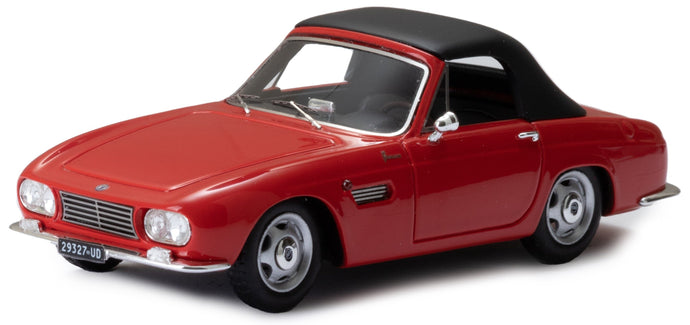 OSCA 1600GT FISSORE CABRIOLET CLOSED 1963 RED 1:43