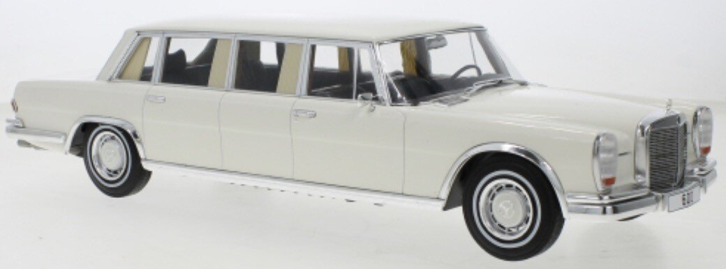 Mercedes Benz 600 (W100) 1969 hvid 1:18