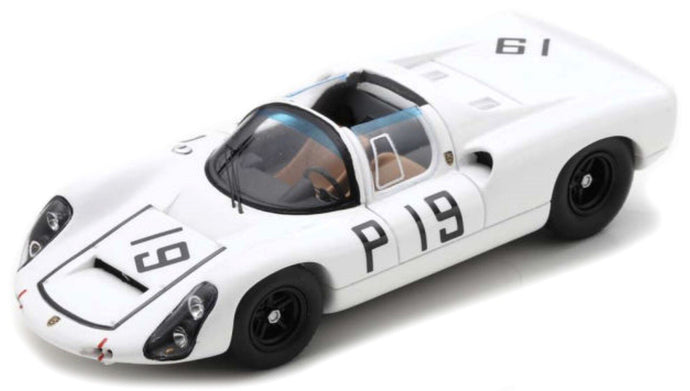 PORSCHE 910 N 19 2nd 1000km NURBURGRING 1967 P.HAWKINS - G.KOCH WHITE 1:43