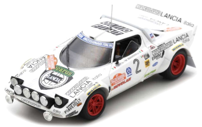 Lancia STRATOS HF #2 'TONY'/MANNINI WINNER RALLY SAN REMO 1979 hvid/rød 1:43