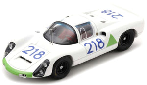 Porsche 910 #218 SIFFERT/HERRMANN 6th TARGA FLORIO 1967 hvid/grøn 1:43