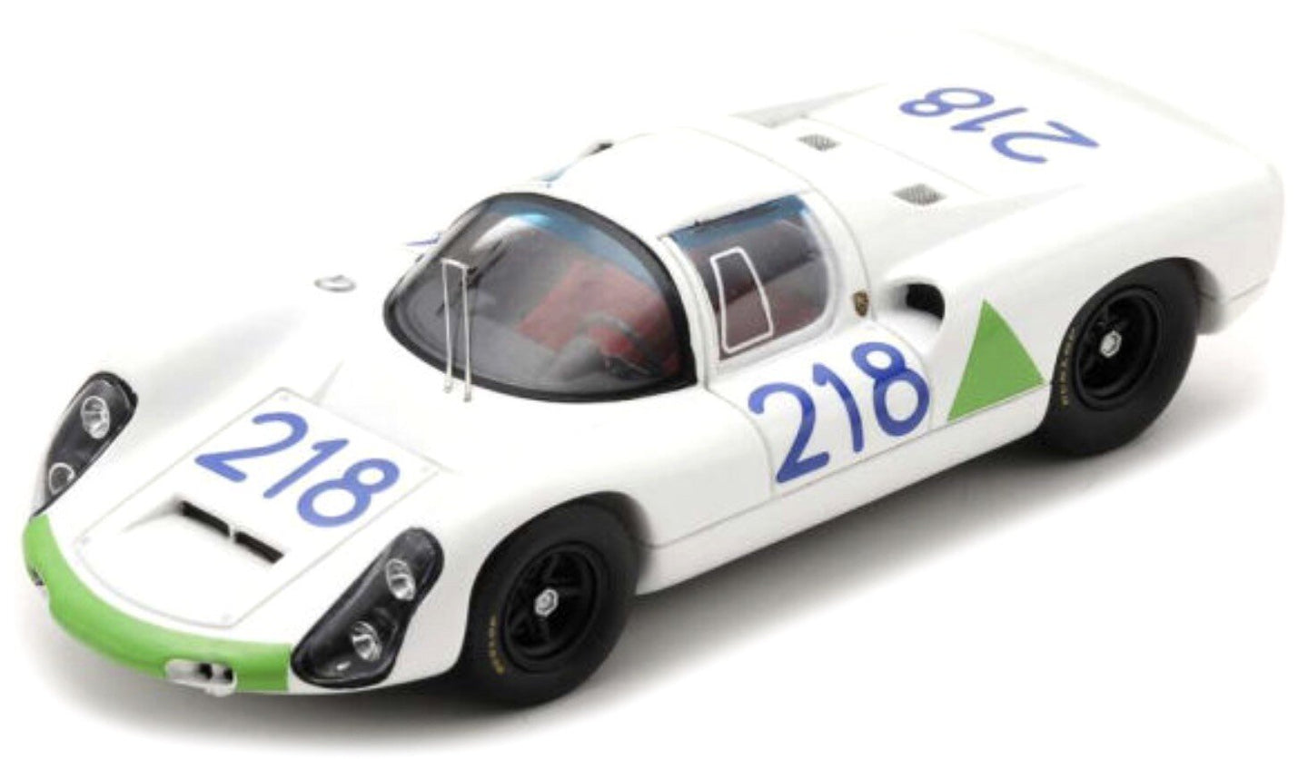 Porsche 910 #218 SIFFERT/HERRMANN 6th TARGA FLORIO 1967 hvid/grøn 1:43
