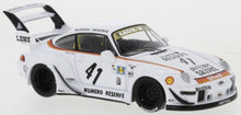 Indlæs billede til gallerivisning PORSCHE 911 993 RWB LBWK N 41 RACING 1996 WHITE 1:43