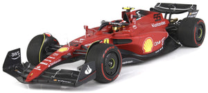 FERRARI F1-75 TEAM SCUDERIA FERRARI N 55 2nd BAHRAIN GP 2022 CARLOS SAINZ RED 1:18