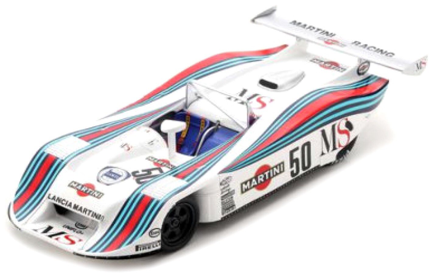 Lancia LC1 #50 PATRESE/ALBORETO/FABI WINNER 1000KM NURBURGRING 1982 hvid/blå/rød 1:18