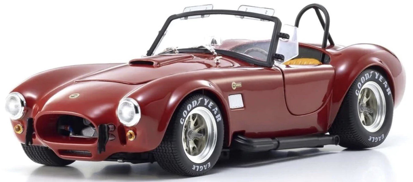 FORD USA SHELBY COBRA 427 S/C SPIDER 1962 RED 1:18