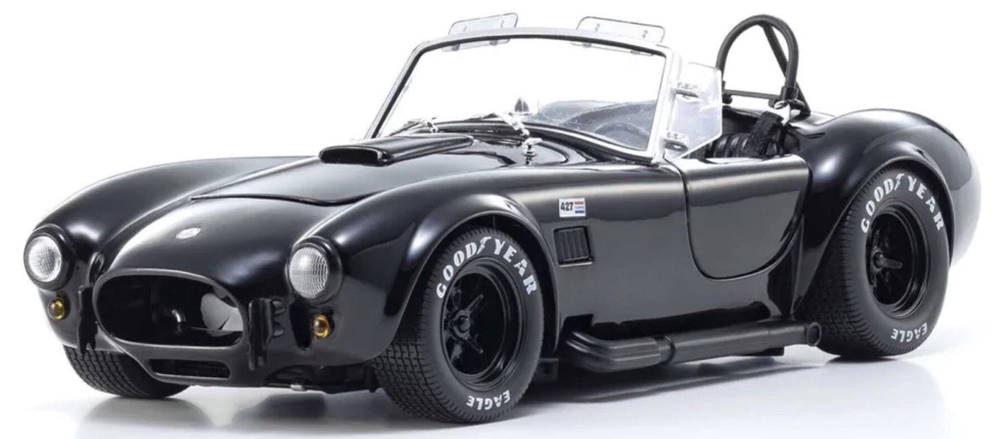 FORD USA SHELBY COBRA 427 S/C SPIDER 1962 BLACK 1:18