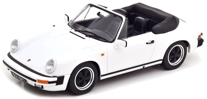 PORSCHE 911 SC CABRIOLET 1983 - WITH EXTRA SOFT-TOP WHITE 1:18