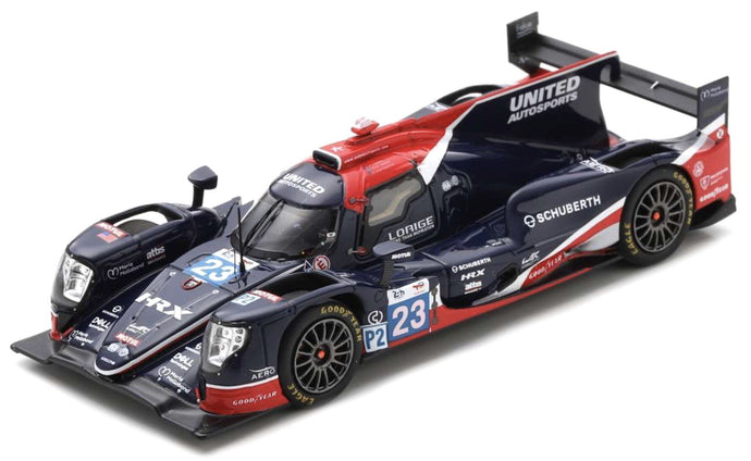 ORECA GIBSON 07 GK428 4.2L V8 TEAM UNITED AUTOSPORTS USA N 23 24h LE MANS 2022 A.LYNN - O.JARVIS - J.PIERSON BLACK RED 1:43