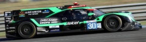 Oreca 07 - GIBSON #30 BRADLEY/ROJAS/DE GERUS 24H LE MANS 2022 sort/grøn 1:43