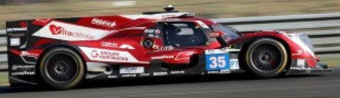 Oreca 07 - GIBSON #35 LAHAYE/LAHAYE/HERIAU 24H LE MANS 2022 rød/hvid/sort 1:43