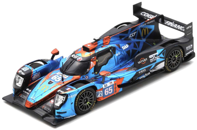 Oreca 07 - GIBSON #65 CANAL/JAMIN/VAN UITERT 24H LE MANS 2022 blå/sort/rød 1:43