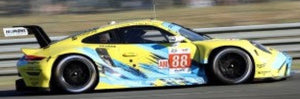 Porsche 911 RSR-19 #88 POORDAD/ROOT/HEYLEN 24H LE MANS 2022 gul/turkis 1:43