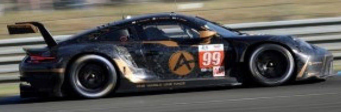 PORSCHE 911 991 RSR-19 4.2L TEAM HARDPOINT MOTORSPORT N 99 24h LE MANS 2022 A.HARYANTO - A.PICARIELLO - M.RUMP BLACK 1:43