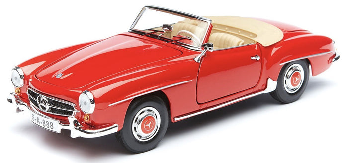 MERCEDES BENZ SL-CLASS 190SL (W121) SPIDER 1955 RED 1:18